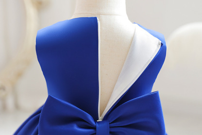 Satin Rosette Sleeveless Midi Dresses - image 9