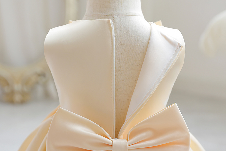 Satin Rosette Sleeveless Midi Dresses - image 16