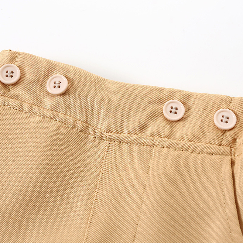 [Archive Sale] Cotton-blend Bow Overalls Long Sleeve Regular Two-piece Set - image 11