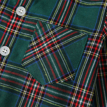 Cotton-blend Bow Overalls Long Sleeve Regular Two-piece Set - image 16