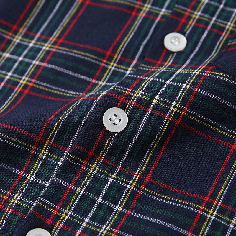 Cotton-blend Bow Overalls Long Sleeve Regular Two-piece Set - image 23