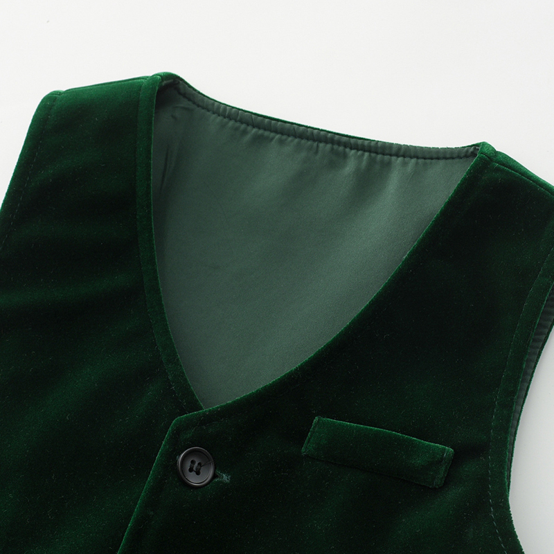 [Archive Sale] Velvet Bow Long Sleeve Regular Three-piece Set - image 11