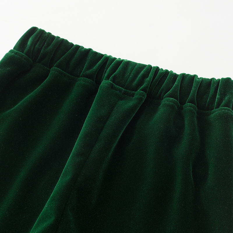 [Archive Sale] Velvet Bow Long Sleeve Regular Three-piece Set - image 14