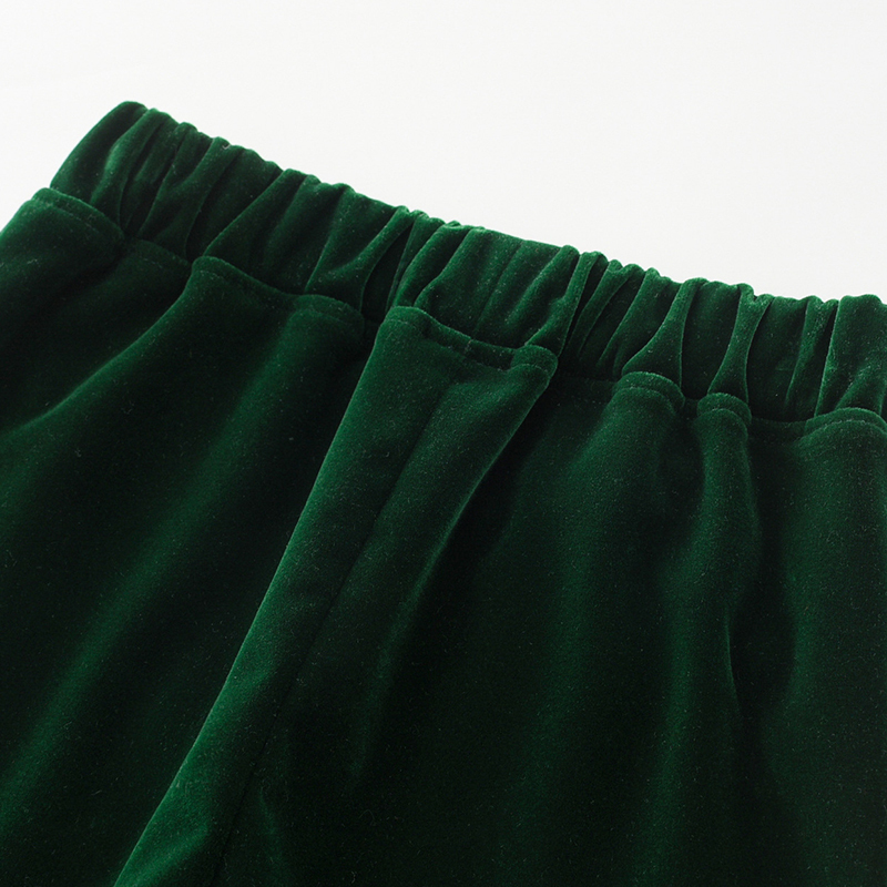 [Archive Sale] Velvet Bow Long Sleeve Regular Three-piece Set - image 14