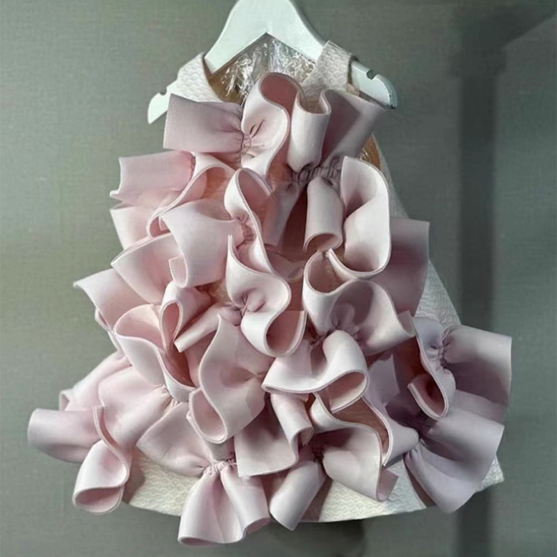 [Archive Sale] SCUBA KNIT Bow Sleeveless Midi Dresses - image 3