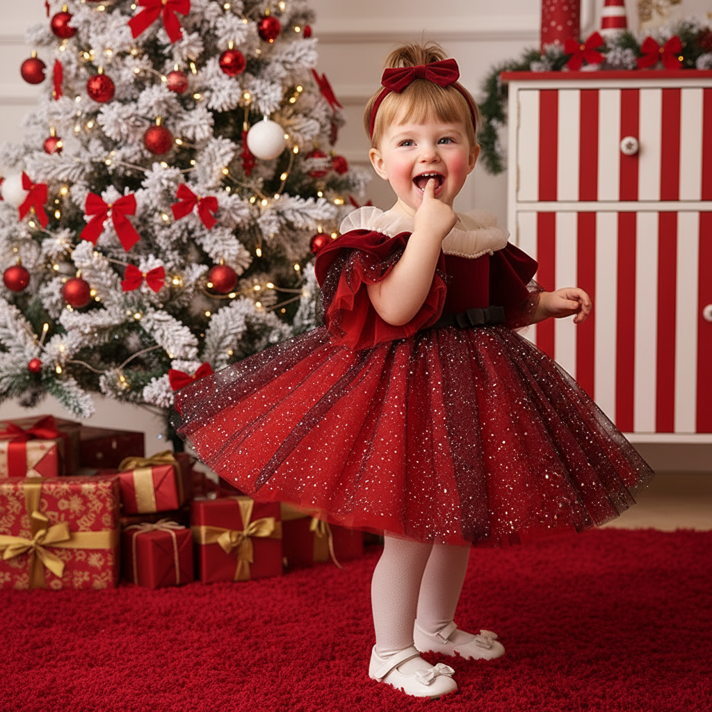 Velvet Split Joint Short Sleeve Midi Dresses - image 2