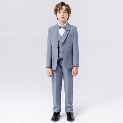 [Archive Sale] Chemical Fiber Blend Bow Regular Sleeve Regular Formal Suit - image 2