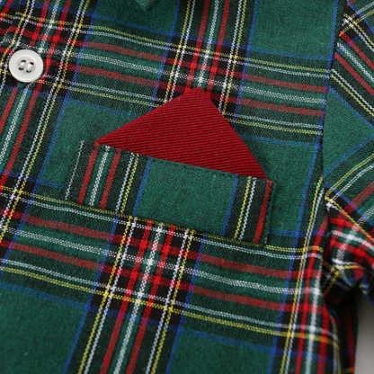 100% Cotton Cotton-Blend Bow Overalls Regular Sleeve Regular Formal Suit - image 8