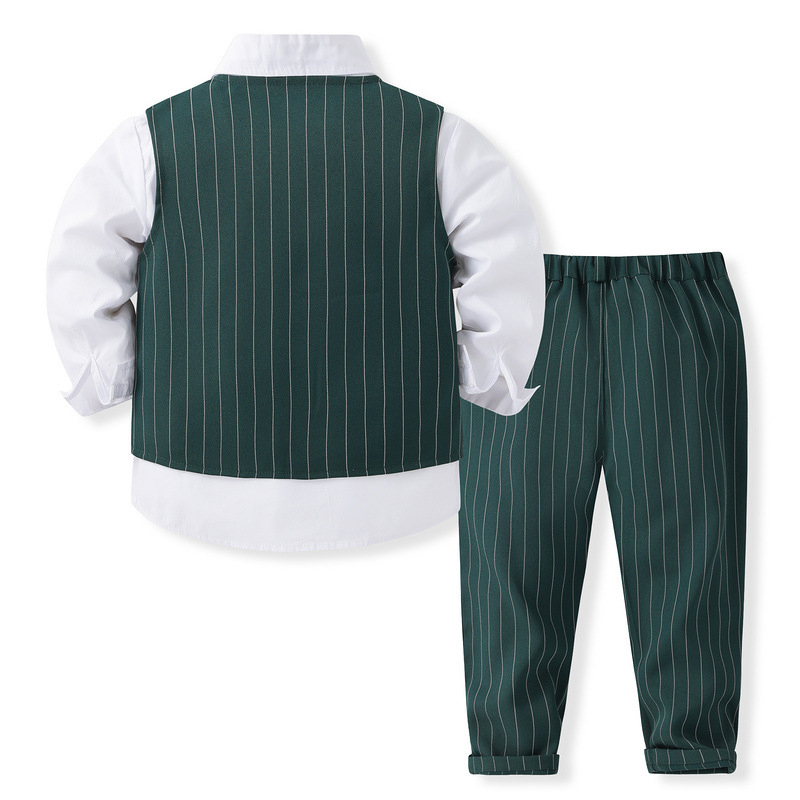 [Archive Sale] 100% Cotton Bow Regular Sleeve Regular Formal Suit - image 2