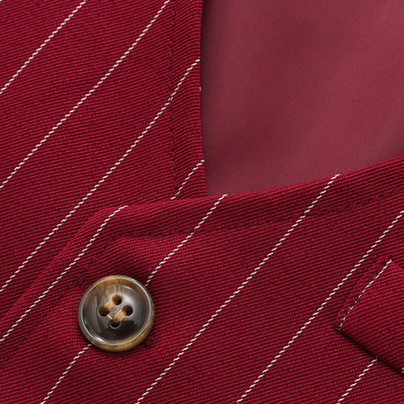 100% Cotton Bow Regular Sleeve Regular Formal Suit - image 14