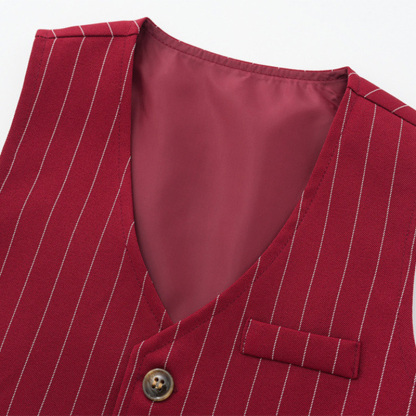 100% Cotton Bow Regular Sleeve Regular Formal Suit - image 13