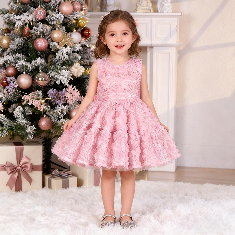 Chiffon Bow Sleeveless Mid-long Dresses - image 9