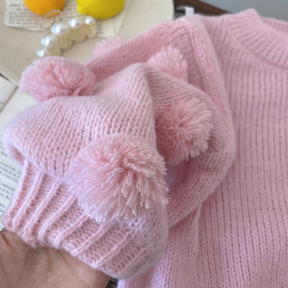 Knitwear Long Sleeve Short Two-piece Set - image 8