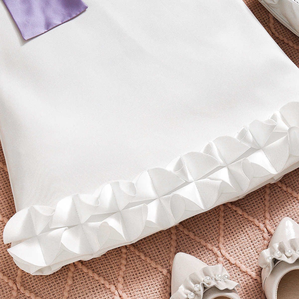 SCUBA KNIT Bow Sleeveless Midi Dresses - image 8