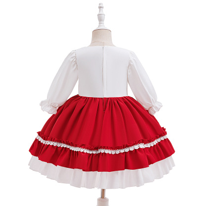 [Archive Sale] Chemical Fiber Blend Drawcord Long Sleeve Midi Dresses - image 4