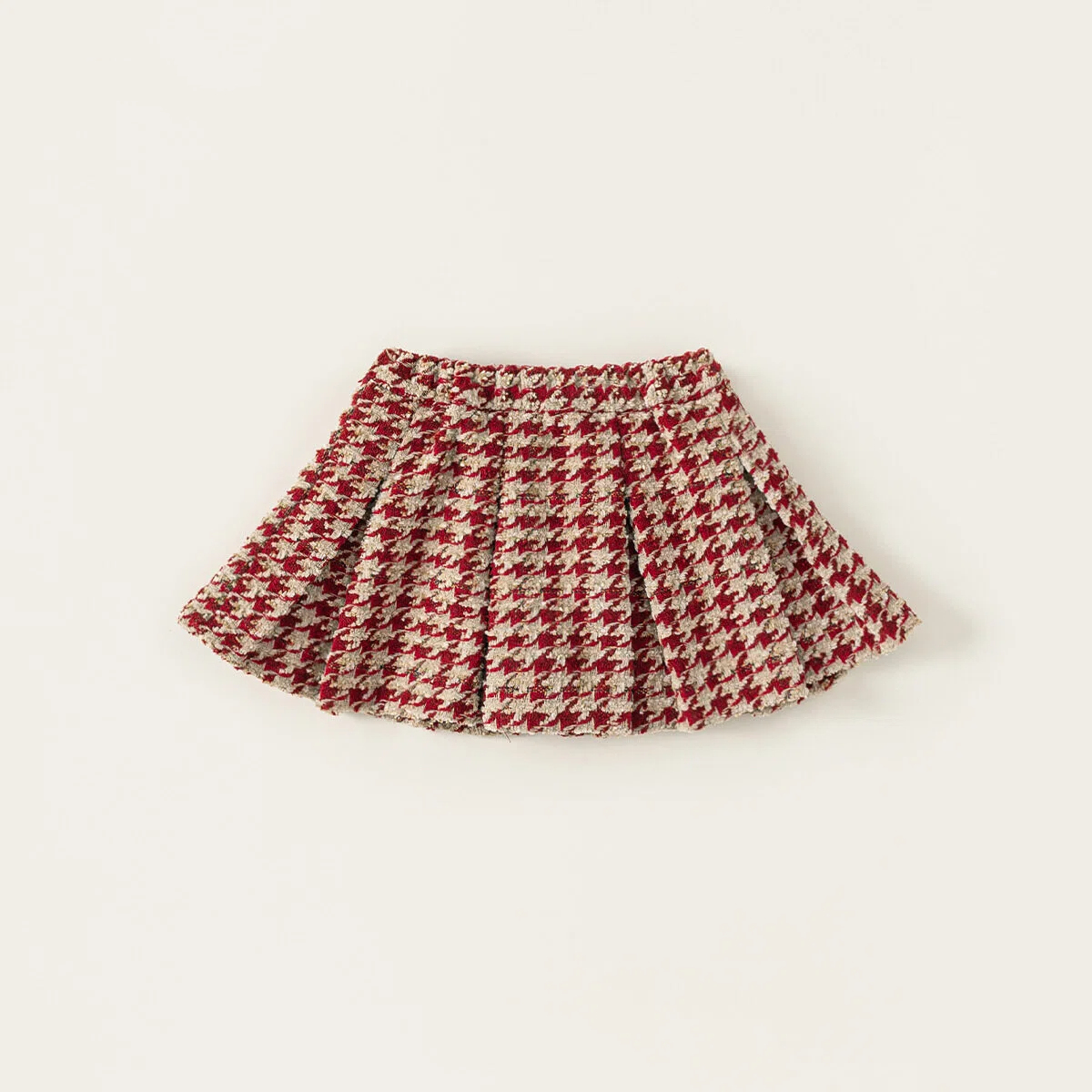 Knitwear Houndstooth Long Sleeve Midi Two-piece Set - Skirt - 140cm - image 10