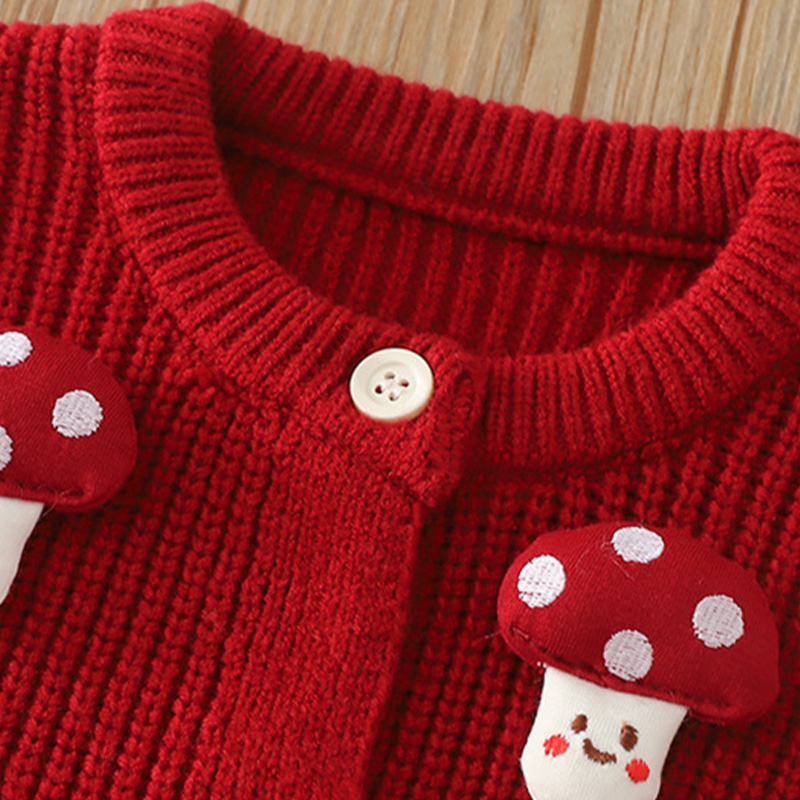 Knitting Embellished Long Sleeve Regular Outerwear - image 3