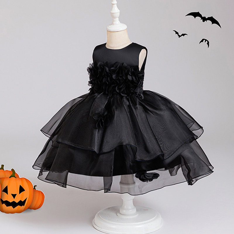 [Archive Sale] Organza Applique Sleeveless Midi Dresses - image 2