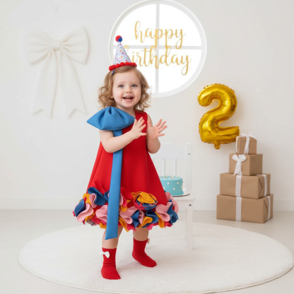 SCUBA KNIT Bow Sleeveless Midi Dresses - image 11