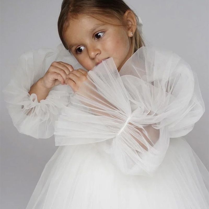 Mesh Split Joint Long sleeve Midi Dresses - image 5