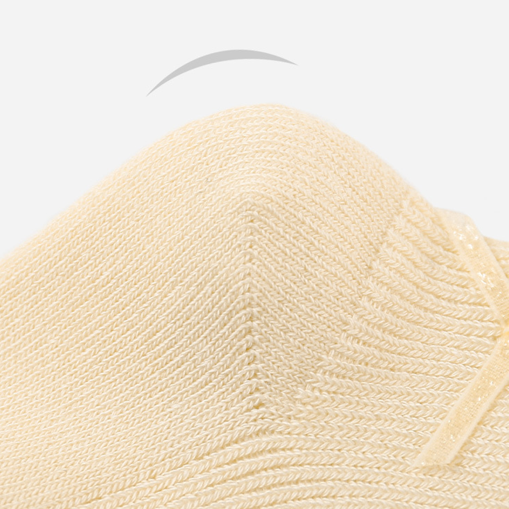 Solid With Bow Socks - image 7