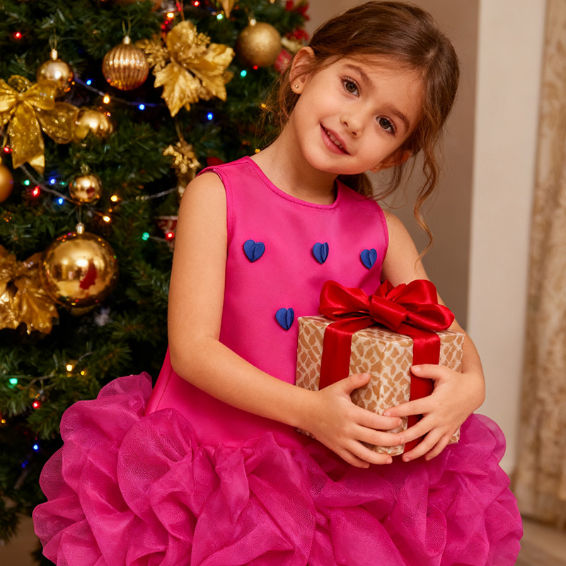 SCUBA KNIT Folds Sleeveless Mid-long Dresses - image 3