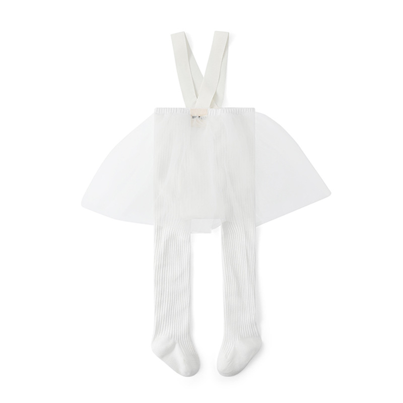 Knitting Fluffy Pants - White - 3-4Y - image 1