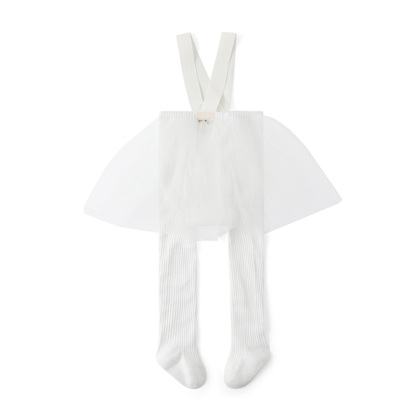 Knitting Fluffy Pants - White - 3-4Y - image 1
