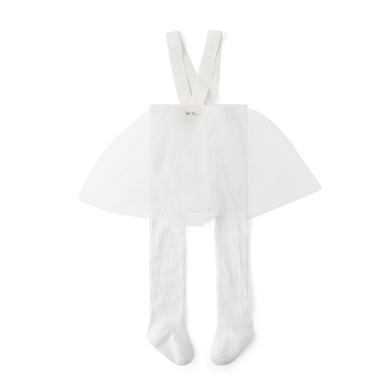 Knitting Fluffy Pants - White - 3-4Y - image 1