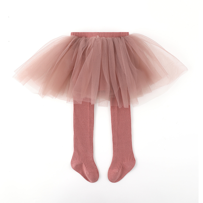 Knitting Fluffy Pants - Dark Pink - 3-4Y - image 2