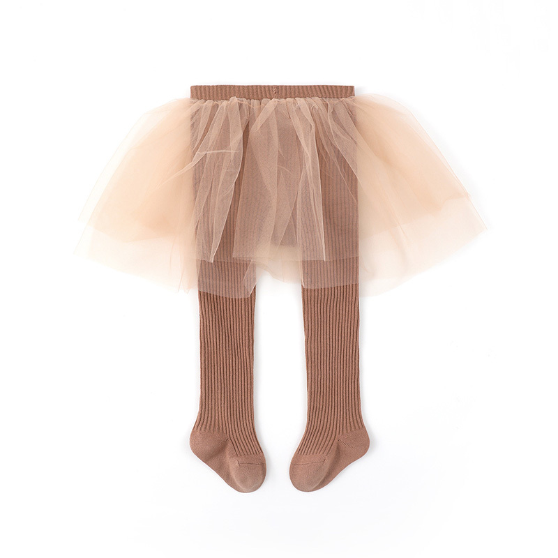 Knitting Fluffy Pants - Apricot - 3-4Y - image 5
