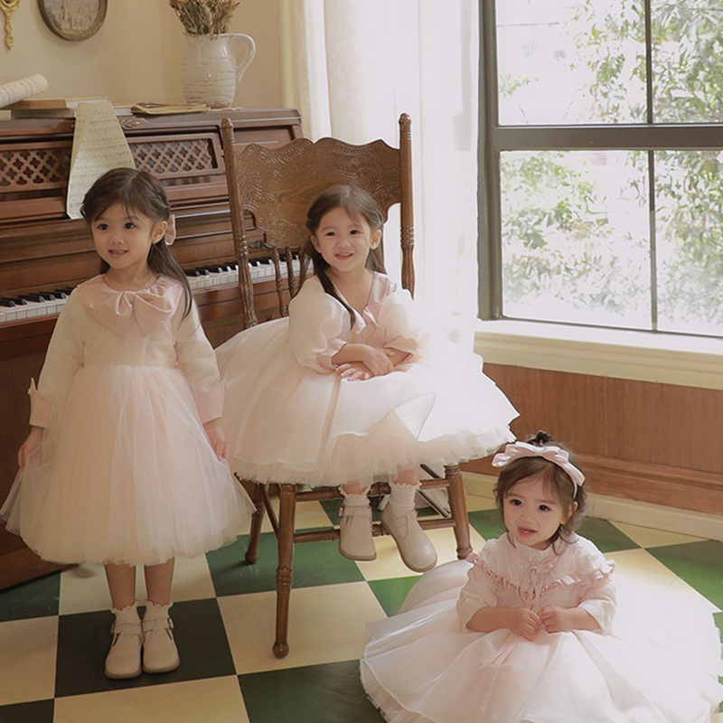 [Archive Sale] Satin Buckle Long Sleeve Midi Dresses - image 3