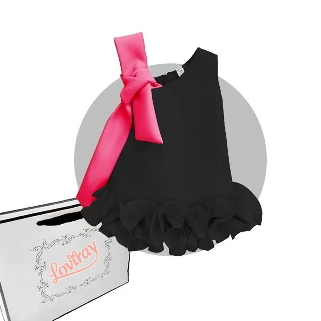 SCUBA KNIT Bow Sleeveless Midi Dresses - image 24