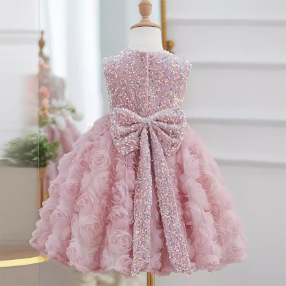 Glitter Split Joint Sleeveless Midi Dresses - image 2