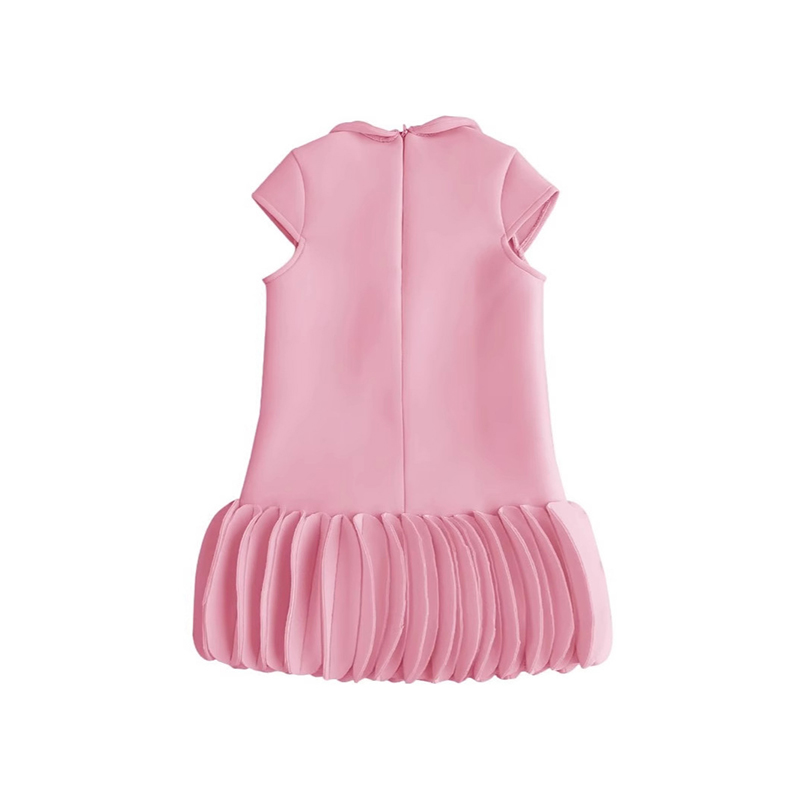 [Archive Sale] Scuba Knit Folds Cap Sleeve Midi Dresses - image 6