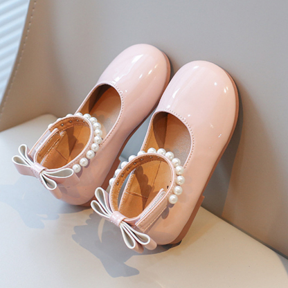 Solid Metallic Finish Round Toe Flats - image 10