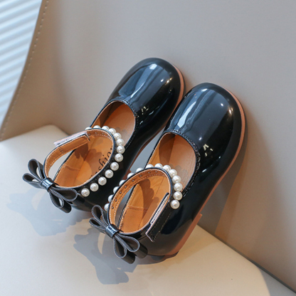 Solid Metallic Finish Round Toe Flats - image 12