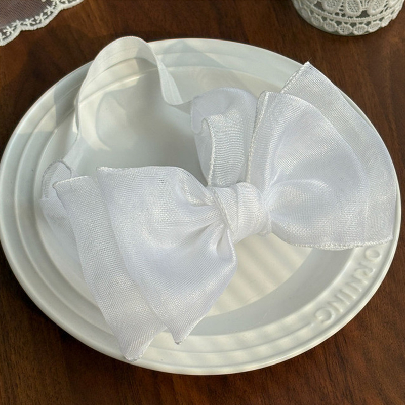Solid With Bow Hairband - image 3