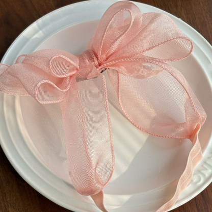 Solid With Bow Hairband - image 8
