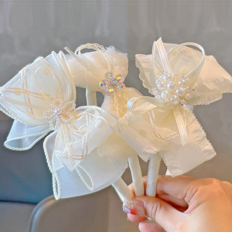 Solid With Bow Hair Accessories - image 1