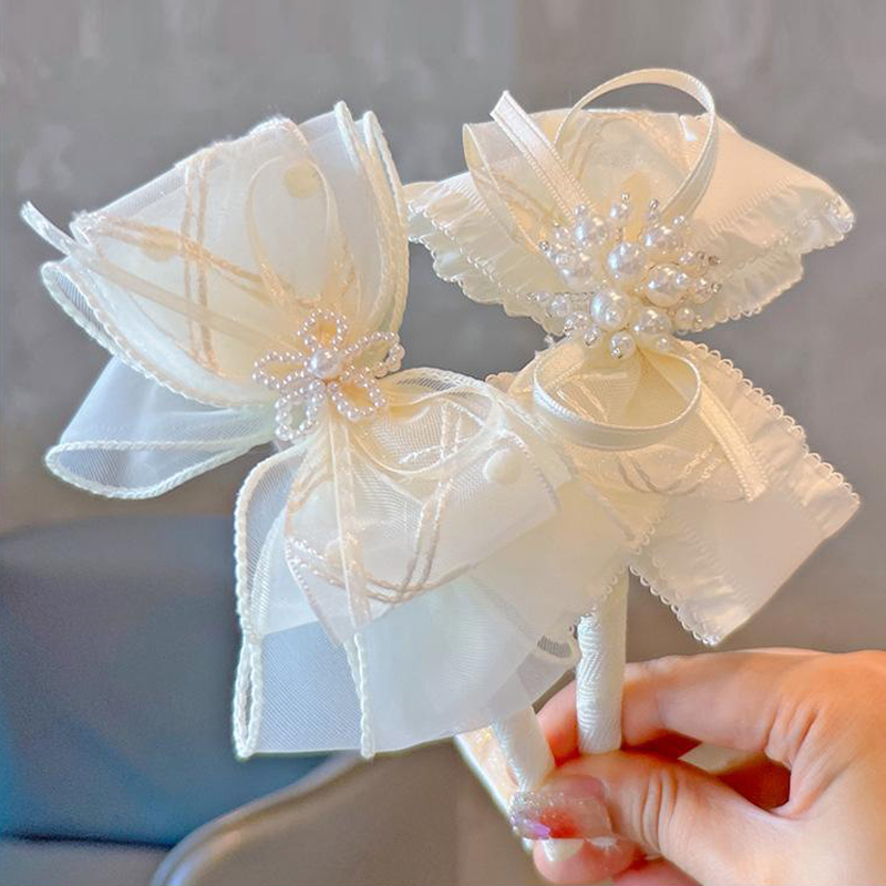 Solid With Bow Hair Accessories - image 6