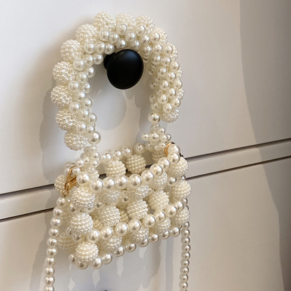 Solid With Pearls Bags - image 12