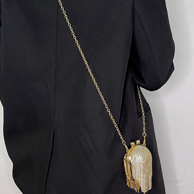 Solid With Pearls Bags - image 9