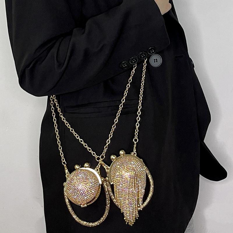 Solid With Pearls Bags - image 2