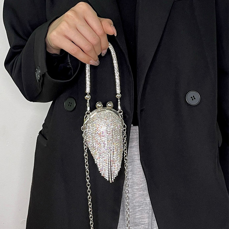 Solid With Pearls Bags - image 1