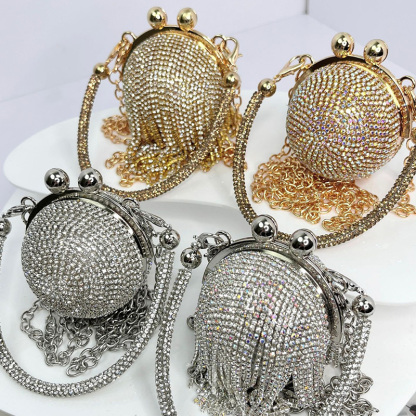 Solid With Pearls Bags - image 3