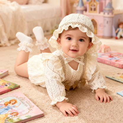 [Archive Sale] Nylon Folds Lace Edge Bow Long Sleeve Regular Bodysuit - image 4