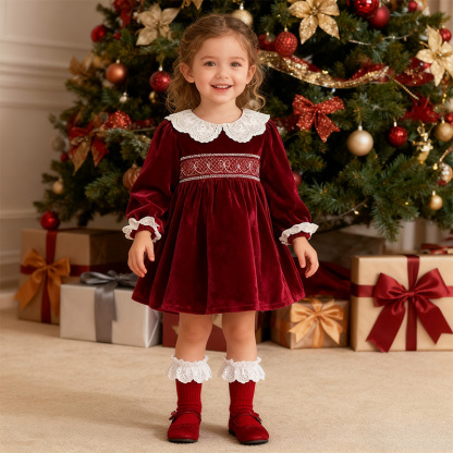 Velvet Scramble Long Sleeve Midi Dresses & Bodysuit - image 8