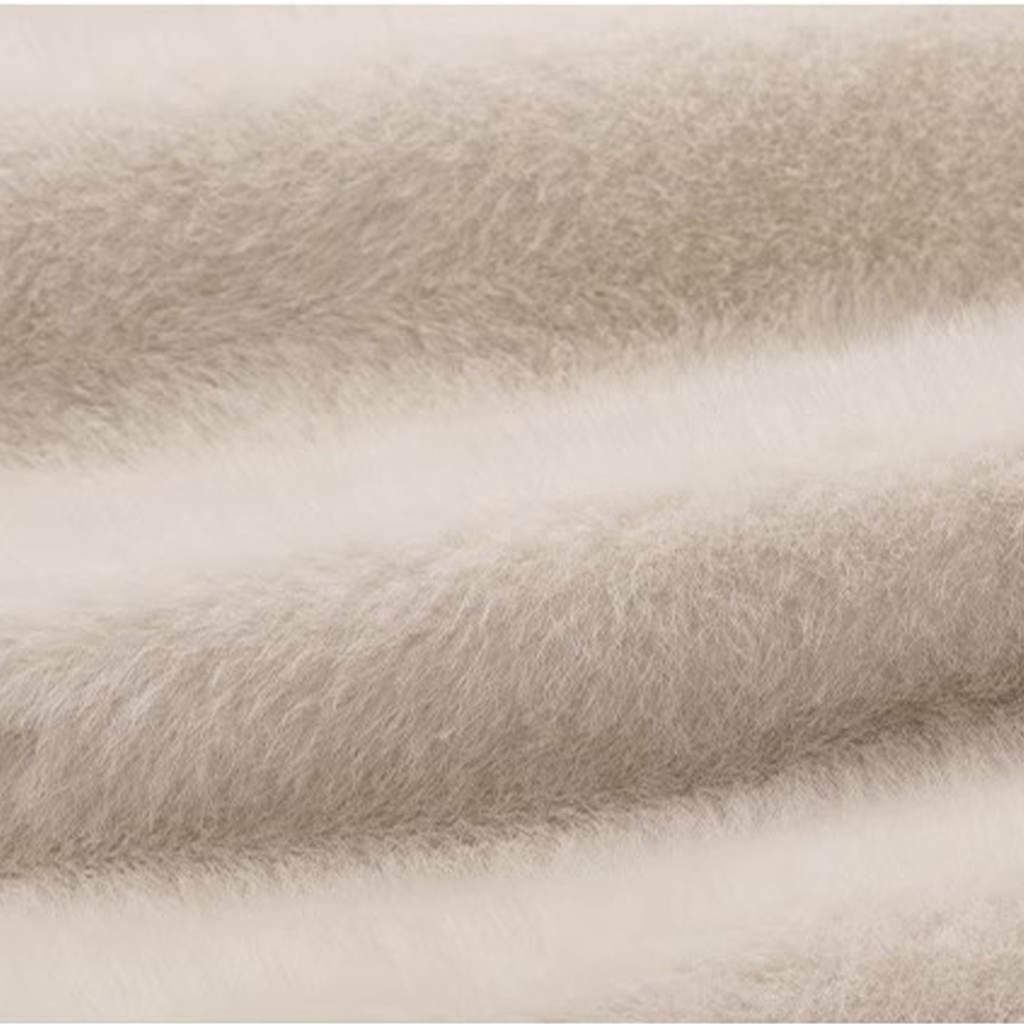 Faux Fur Button Long Sleeve Mid-long Outerwears - image 8