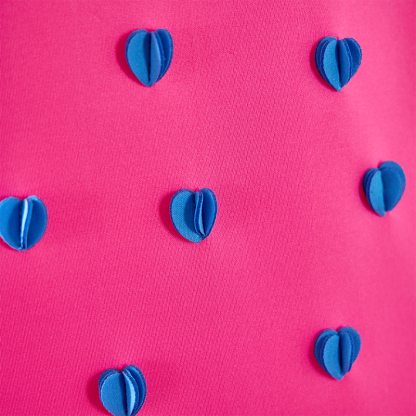 SCUBA KNIT Folds Sleeveless Mid-long Dresses - image 12